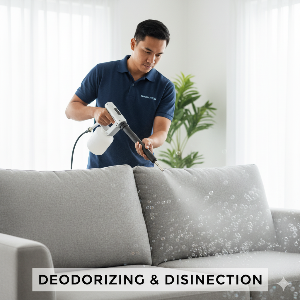 Disinfeksi dan deodorizing ruangan